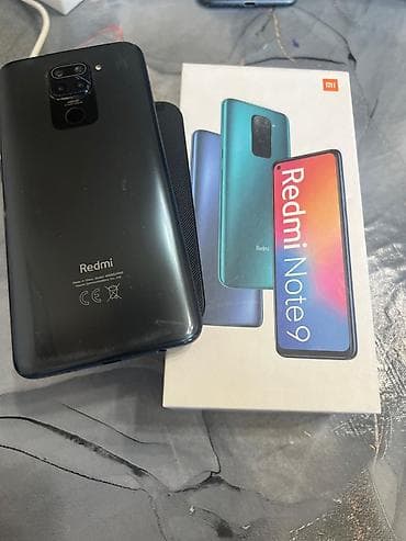 redmi 17 pro max: Redmi Note 9, 64 GB, rəng - Qara, İki sim kartlı — 2