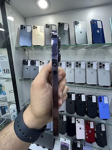 apple imac: IPhone 14 Pro, 512 GB, Deep Purple, Zəmanət, Kredit, Simsiz şarj — 5