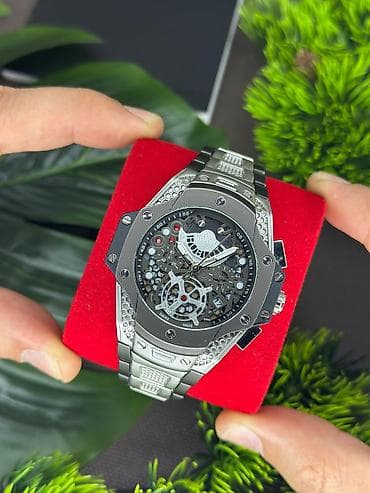bil: Yeni, Qol saatı, Hublot, rəng - Gümüşü — 3