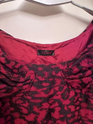 Kurtkalar: ROMAN brand Qırmızı paltar, ziyafət donu
42 Razmer — 3