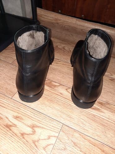 Женская обувь: Məhsul: kişi üçün qışlıq dəri botlar MORESCHI FİRMASI ARJİNAL İTALİYA — 2