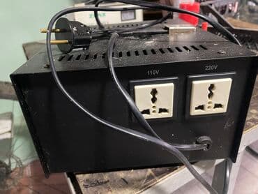 Taxta-şalban: IEKO marka 1500w 4çıxış 2 si 110v iksi 220 v tezedi istifade — 2