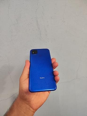 azərcel internet paketləri: Redmi 9C, 128 GB, rəng - Mavi, Barmaq izi — 8