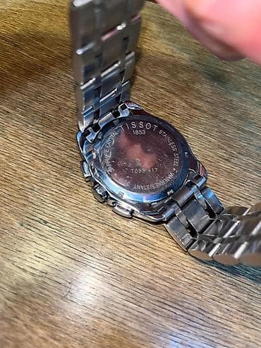 kardinal gumus: Qol saatı, Tissot, rəng - Gümüşü — 2