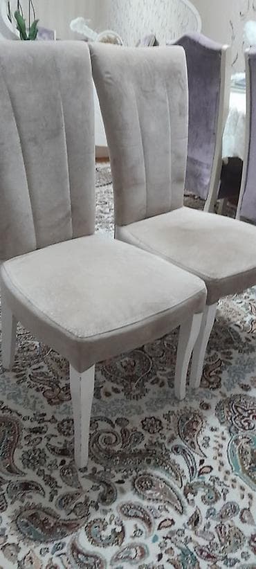 mebel taxtasi: Qonaq otağı üçün, Qatlanmayan, rəng - Bej Stul — 2