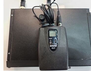 şunurlu mikrafon: Беспроводные (Bluetooth) Микрофон Shure — 7