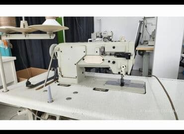 Dəri və qalın materialı tikən qoşa iynəli tikiş maşını İstehsalat üçün