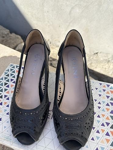 Sabo: Tuflilər, Ölçü: 37, rəng - Qara, İşlənmiş — 1