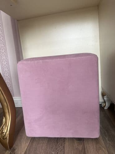 светлого голубой пуфик: Yeni, Pufik oturacaq, rəng - Çəhrayı — 2