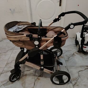 uşaq arabaları üçün futmuf: Klassik gəzinti arabası, İşlənmiş, Cins: Qız, Yaş: 30 ay, Ünvandan götürmə — 10