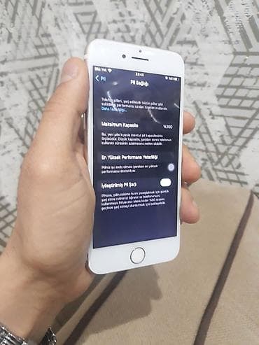 kondisioner sekilleri: IPhone 7, 128 GB, Gümüşü, Barmaq izi — 4