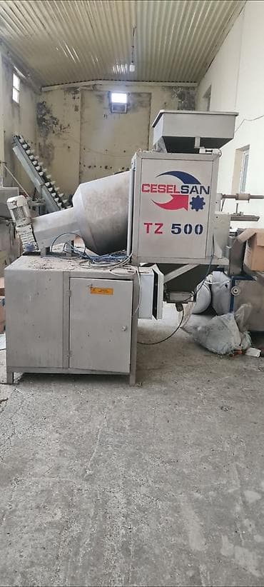 baltalar: CESELSAN TZ 500 – sənaye tipli tum/çəltik/çərəz emalı üçün avadanlıq — 2