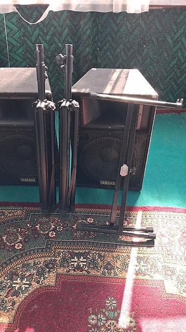 ses kartları: Yamaha Kolonka, Növ - Akustik, rəng - Qara — 1