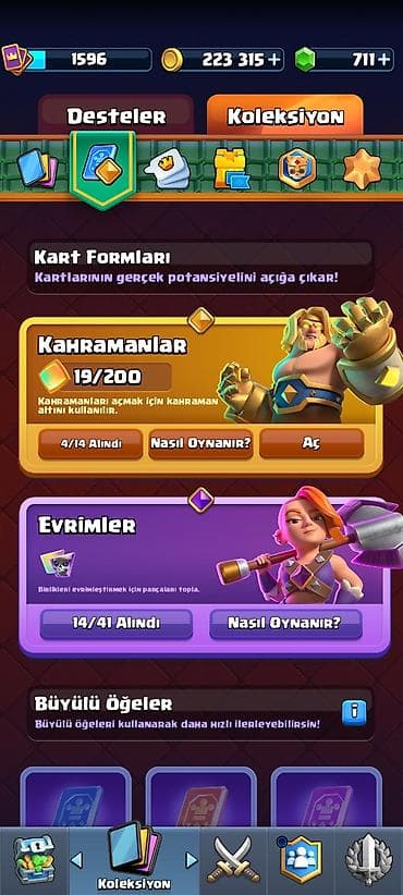 maşn oyunu: CLAS ROYALE HESABI — 3