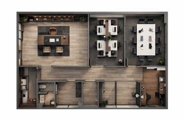 Tesla: Müasir planlaşdırmaya malik ofis məkanı - Geniş kabinet: İdarəetmə — 2