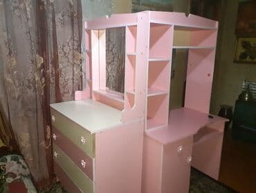 gəncə xalça: Qız üçün, Təknəfərlik çarpayı, Komod — 4