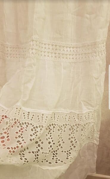 ağ sarucka: Teze cit materialda don, 42/44 bedene uygun — 3