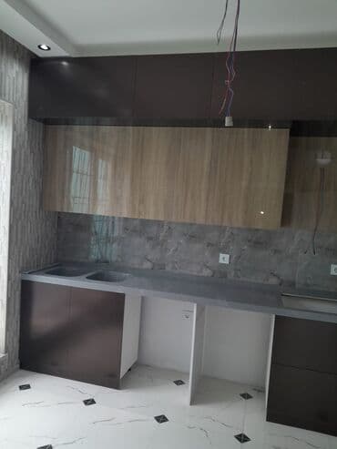 akrilik: Sifarişlə mətbəx dəsti, Özü çəkən petlələr, MDF, Kredit var, Pulsuz çatdırılma — 8