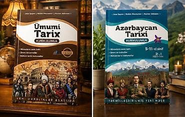 Məhsul: Kurikulumla uyğunlaşdırılmış tarix dərs vəsaitləri dəsti 1)
