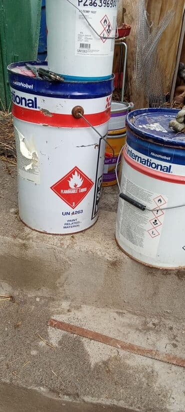 Автосервисное оборудование: Gemi kraskasi gəmi kraskasi 25 litr. orginal ingilisderindi 25l 180 — 1