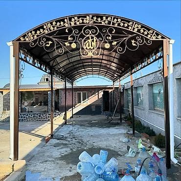 sud separatoru: Dekorativ dəmir konstruksiyalı naves və darvazaüstü örtüklərin — 5