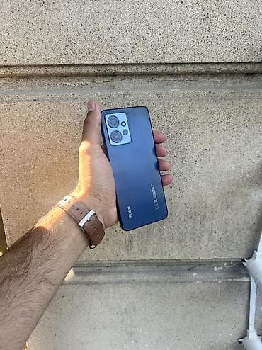Redmi Note 12, 128 GB, rəng - Göy, Düyməli, Sensor, Barmaq izi