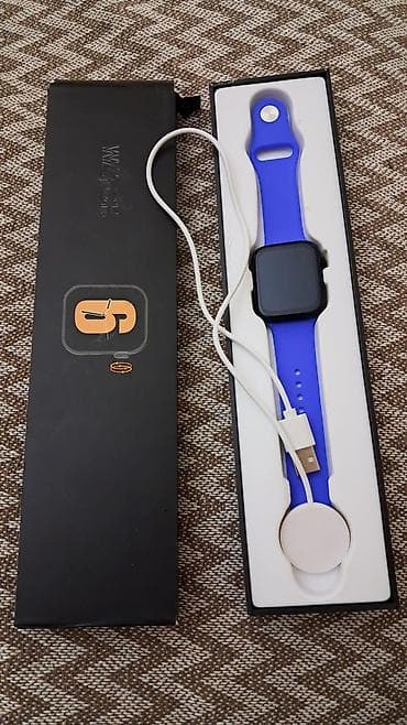 Yeni, Smart saat, Smart, Sensor ekran, rəng - Mavi