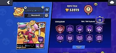 kross evado 3: Brawl Stars oyun hesabı - Kupa yolu: 53 919 - Prestij: 22 - — 1