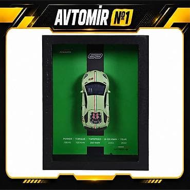 qosqu ev: 3D çərçivədə metal avtomobil modeli Metal die-cast avtomobil modeli — 1
