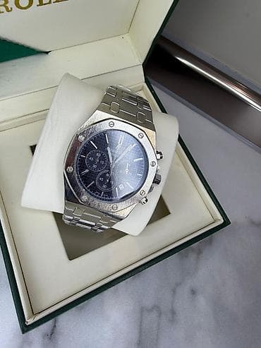 Zərgərlik əşyaları: Yeni, Qol saatı, Audermars Piguet, rəng - Gümüşü — 4