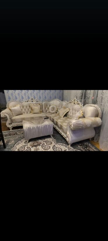 mingəçevirdə divan: Künc divan, Yeni, Açılan, Bazalı, Parça, Pulsuz çatdırılma — 2