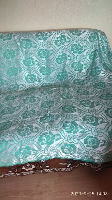 Покрывало 2 штуки новые шелковые длина 2 метра 7 сма ширина 1 метр — 2