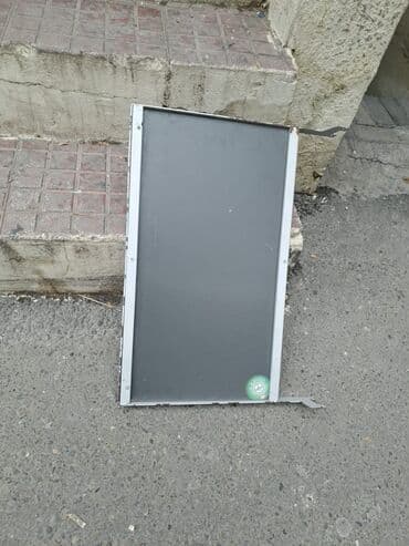 Metall panel/örtük lövhəsi - Material: metal (boz rəngli, hamar səth) — 3