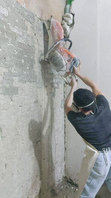 pilasdiq qapi: Beton deşmə və kəsmə xidməti - Beton kesimi beton kesen beton deşen — 1