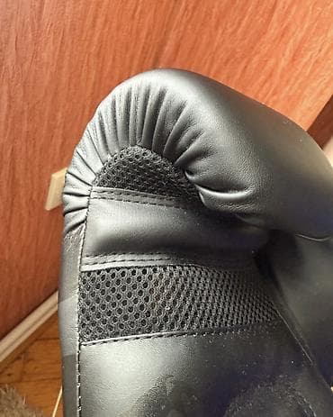 Боксерские груши: Boks elcekleri Venum boks əlcəkləri – qara, mat dizayn 1-defe islenib — 5