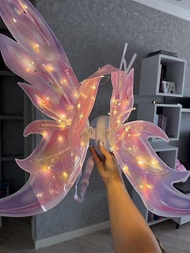LED işıqlı pəri qanadları – uşaqlar üçün geyilə bilən aksesuar - at lalafo.az LED işıqlı pəri qanadları – uşaqlar üçün geyilə bilən aksesuar -