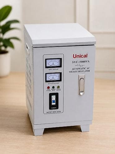 Unical SVC-5000VA – Avtomatik AC Gərginlik Tənzimləyicisi - Güc: 5000 — 1