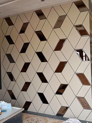 teze xalcalar: 3D dekorativ divar panelləri - Material: yüngül və davamlı 3D — 5