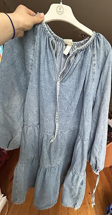 bala at: H&M denim don (jeans parçadan) qadın paltarı - Brend: H&M - — 4