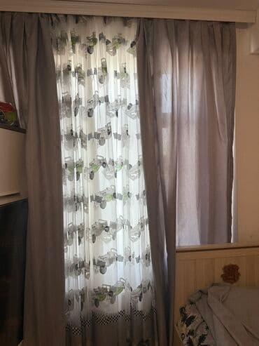 qiz otagi ucun perdeler: Iki pərdə biri uşaq otağı üçün. biri yataq qonaq otağı üçün. ikisi bir — 1