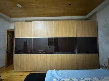 kupe şkaf: Kupe, 4 qapılı Düz dolab, Qarderob, paltar dolabı — 1
