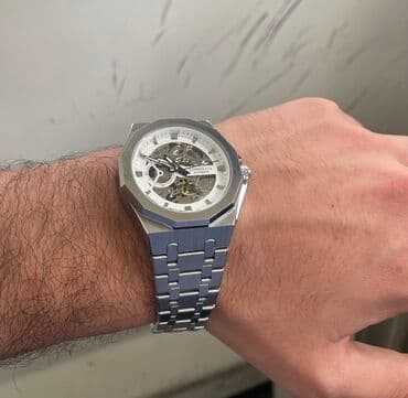 el fecr saat: Qol saatı, rəng - Ağ — 1