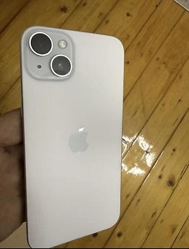karaoke mikrofon: IPhone 15 Plus, 128 GB, Ağ, Simsiz şarj, Face ID — 1