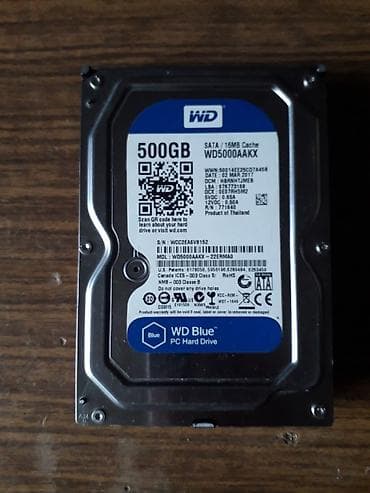 ddr3 8gb notebook: Sərt disk WDBlue 500gb.satılır.İşlək vəziyatdədir.İşləmiş. Продаётся — 1