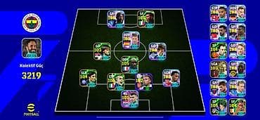 EFootball hesabı/squad satışı – yüksək reytinqli komanda seti - Oyun