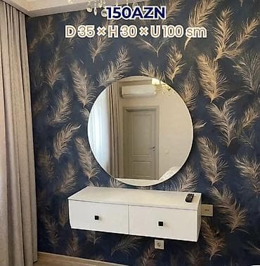 termolar: Qiymət: 150 AZN Məhsul: Divara montaj olunan makyaj/console masası və — 1