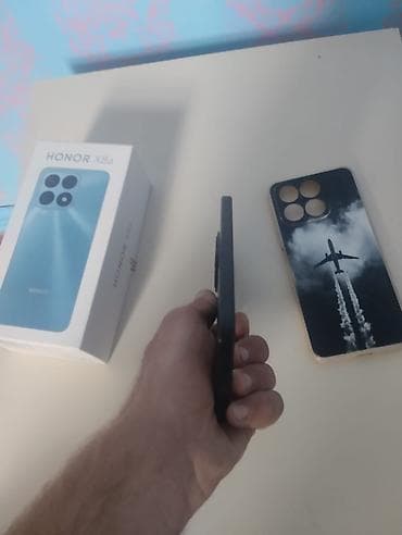 galaxy tab a8: Honor X8a, 128 GB, rəng - Qara, Barmaq izi — 3