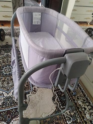 usag ucun manej: Elektrikli beşik/yan beşik – - Körpə üçün rahat oval formalı beşik — 2