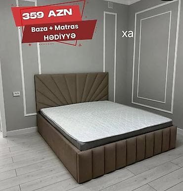 Yataq dəsti – baza və matras hədiyyə ilə - Qiymət: 359 AZN (şəkildə lalafo.az -da Yataq dəsti – baza və matras hədiyyə ilə - Qiymət: 359 AZN (şəkildə