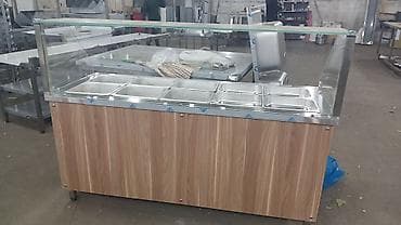 İctimai iaşə üçün bufet/özünəxidmət xətti komplekti - İsti yeməklərin